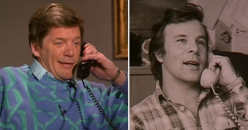 Busrigning: P. G. Gyllenhammar (Bosse Parnevik) ringer Jan Guillo