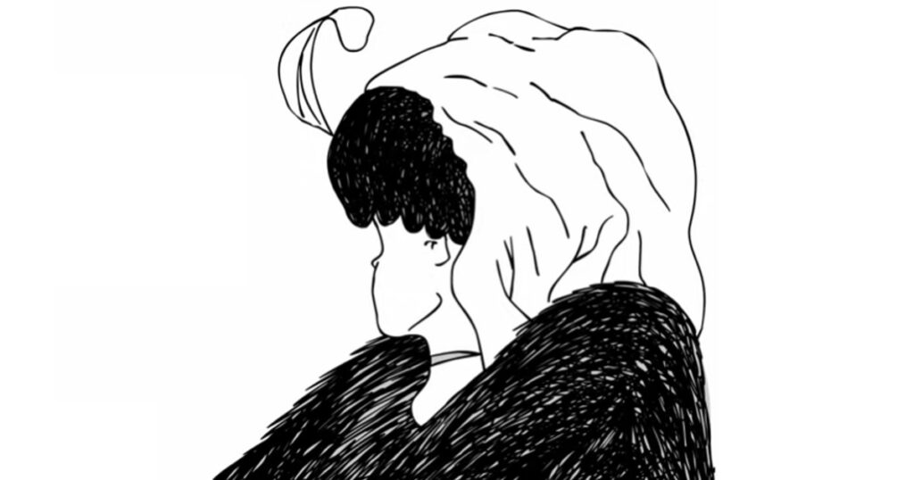 Den här bilden från 1800-talet har dubbla porträtt - lyckas du se båda? Bild 2.