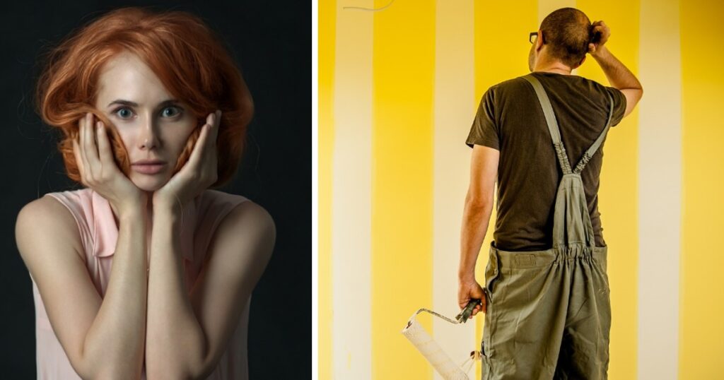 Han målade om toalettsitsen, och det som händer sen: Gapskratt!