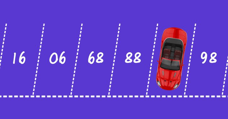 Kluringen: Kan du gissa vilket nummer rutan har som bilen är parkerad i?