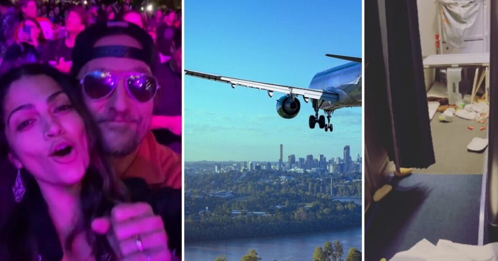 Matthew McConaughey och hans fru Camila i kraftig turbulens - planet sjönk 1200 meter och allting flög överallt