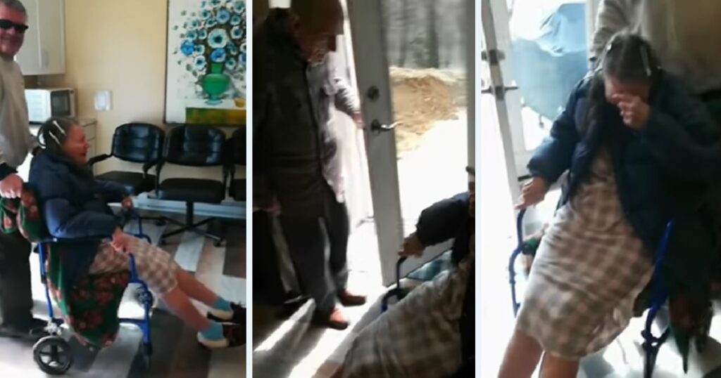 Paret skulle flytta till ett äldreboende men de blev stoppade av sonen - hans överraskning är helt fantastisk