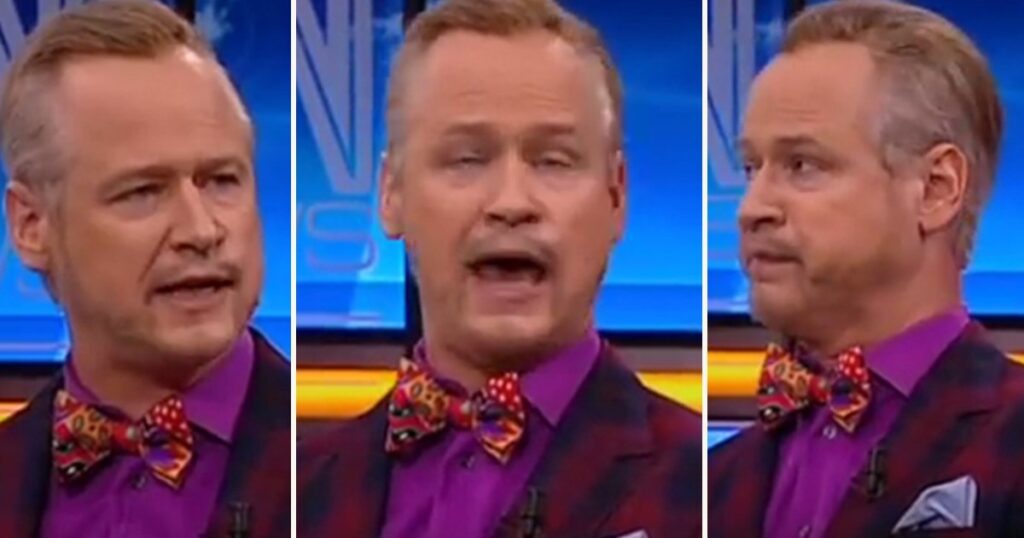 Robert Gustafsson imiterar Tony Irving - och hela Sverige skrattar rakt ut